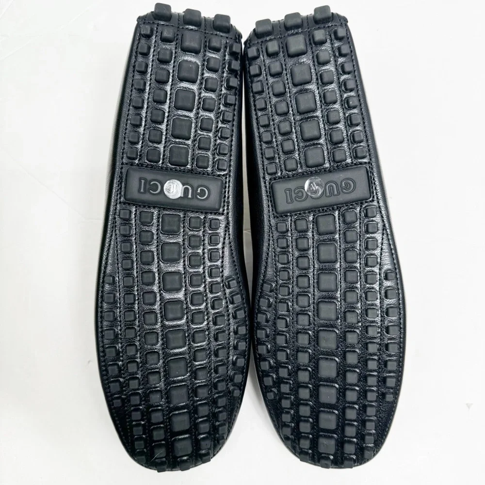 GUCCI  Horsebit Moccasin Quentin Driving Loafers 752621 D3V00 New in Box 🔥🔥😳 - Picture 14 of 15